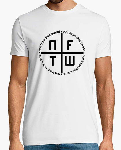 Camiseta Logo NFTW blanca hombre