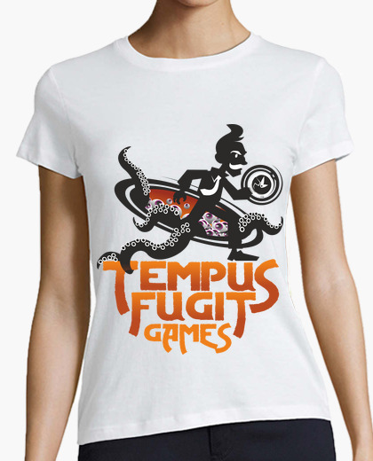 Camiseta Logotipo tempusfugitgames