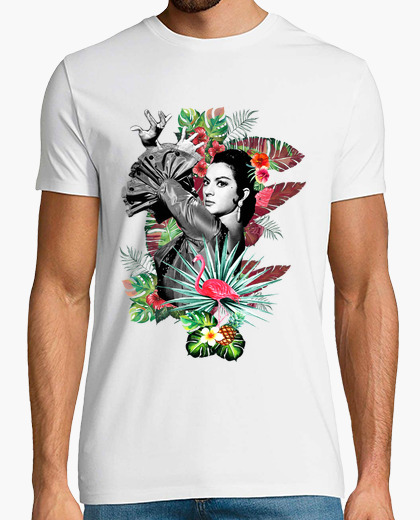 Camiseta Lola Flores con Flamenco