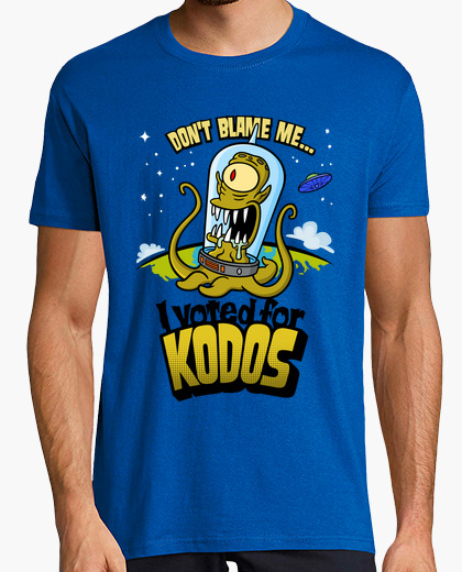 Camiseta Los Simpson: I Voted for Kodos