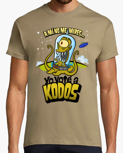 Camiseta Los Simpson: Yo voté a Kodos