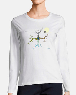 Camiseta manga larga mujer Parallel world EXP 02 the talking trees