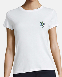 Camiseta Mangas Mujer Logo