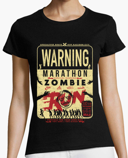 Camiseta Marathon Zombie