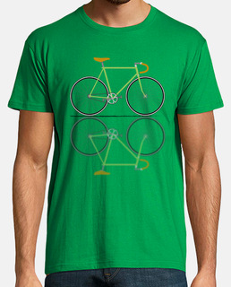 Camiseta masculina Bicicleta montaña espejo