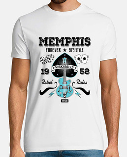 Camiseta Memphis Rockabilly 1950s