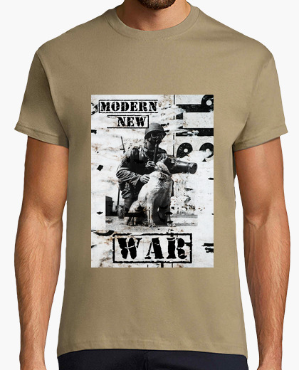 Camiseta Modern new war, another way to...