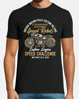 Camiseta Motos Bikers 1959 Custom Vintage