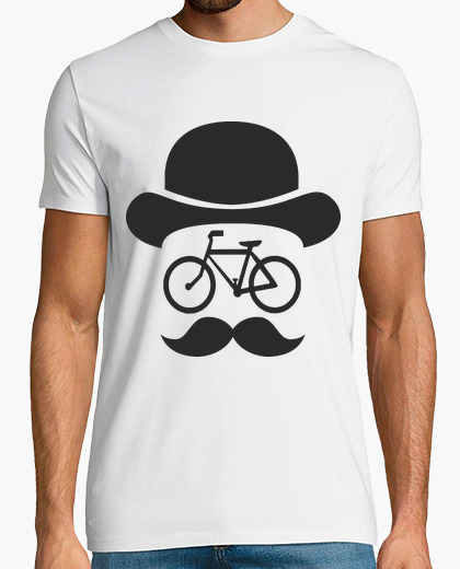 Camiseta movember bike black
