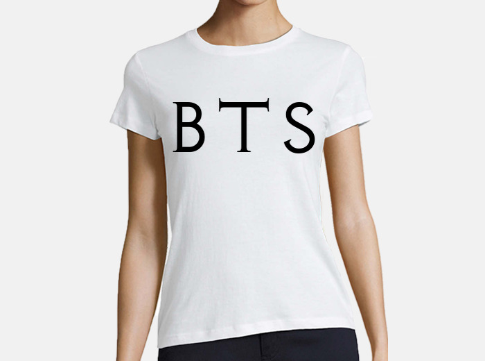 Camiseta top bts mujer