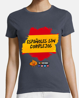 Camiseta mujer Españoles sin complejos