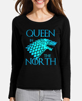 Fahrenheit Llorar Ocurrencia Camiseta queen in the north | laTostadora