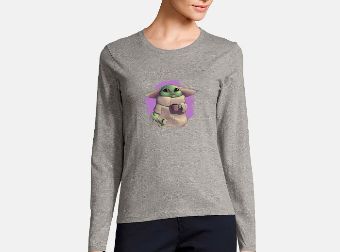 Camiseta mujer best sale baby yoda