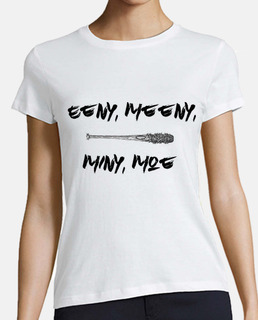 Camiseta Mujer Negan Lucille Eeny, Meeny