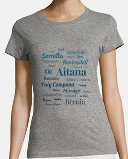 Camiseta mujer Sierras de Alicante N2