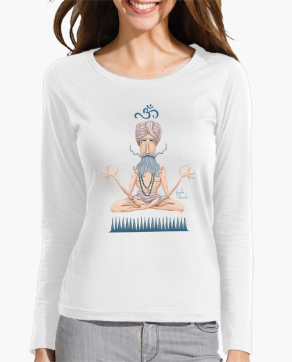 Camiseta mujer Superpower yogui manga larga