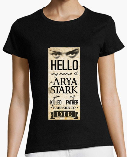 Camiseta My name is Arya Stark 2