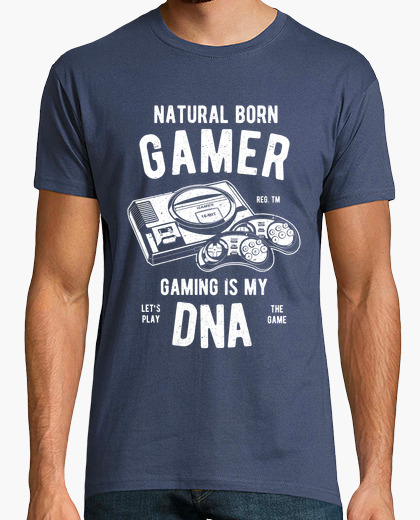 Camiseta Natural Born Gamer - ARTMISETAS ART CAMISETAS 
Camiseta Natural Born Gamer - ARTMISETAS ART CAMISETAS