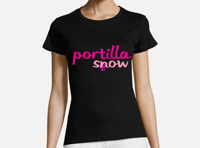 Camiseta top negra chica