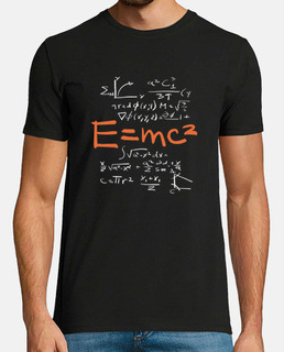 camiseta negra hombre fisica cuantica y teoria de rel
