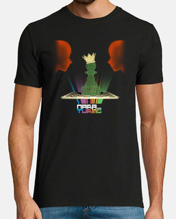 Camiseta Negra Hombre The Pawn Gets the Crown