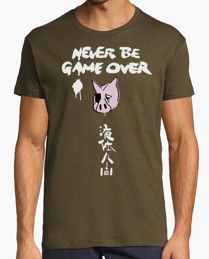 Camiseta Never be game over