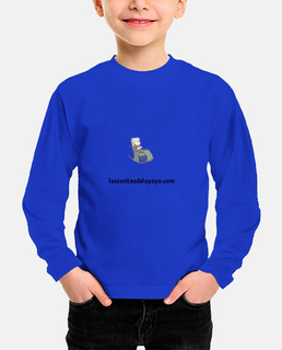 CAMISETA NIÑA-LOGO BLANCO Y NEGRO