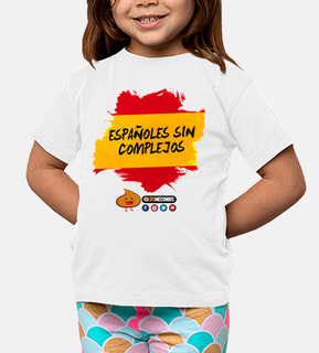 Camiseta niño Españoles sin complejos