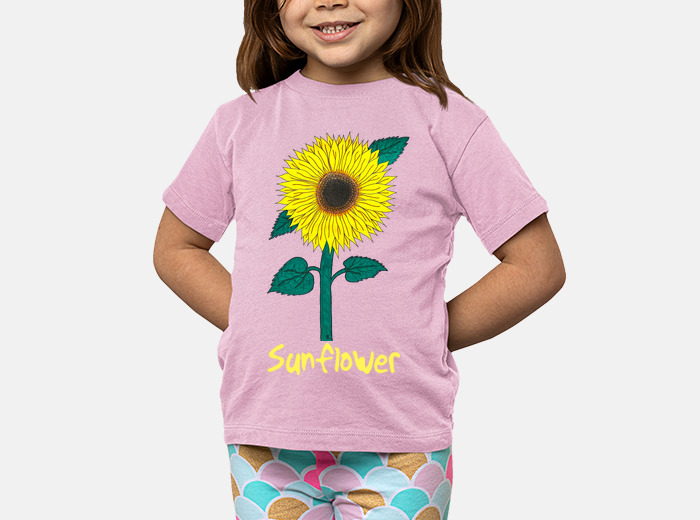 Camisetas niños niños girasol | laTostadora