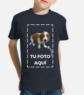 Camiseta niños personaliza con foto