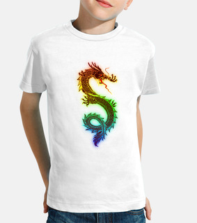 Camiseta niños Rainbow Dragon