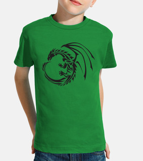 Camiseta niños Tribal Dragon Circle