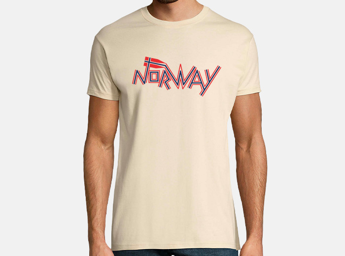 Camiseta noruega norway color laTostadora