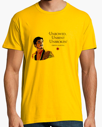 Camiseta Oberyn Martell: nunca doblegado