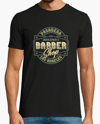 Camiseta Pasadena Barbershop - ARTMISETAS ART CAMISETAS 
 Camiseta Pasadena Barbershop- ARTMISETAS ART CAMISETAS