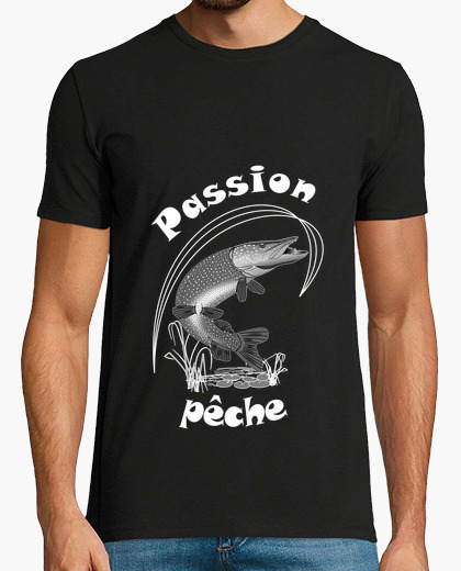 Camiseta pesca de pasión depredador lucio...