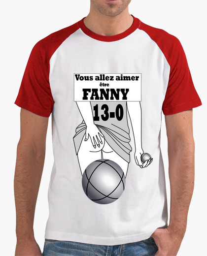 Camiseta petanque fanny h fb