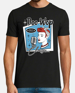 Camiseta Pinup Doo Wop Vintage Rockabilly USA Music