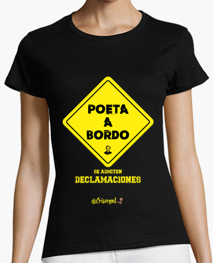 Camiseta Poeta a bordo