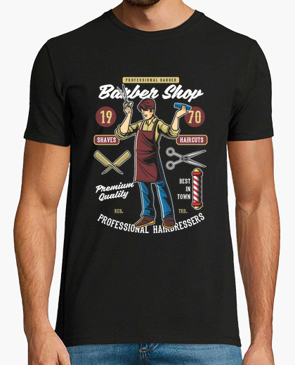 
 Camiseta Professional Barber- ARTMISETAS ART CAMISETAS