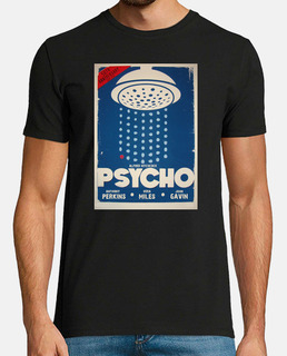 camiseta psycho alfred hitchcock