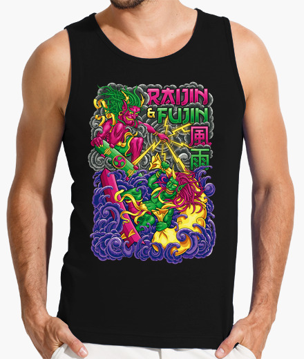 Camiseta Raijin vs Fujin