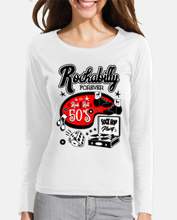 Camiseta Retro Rock Rockabilly Dance Party Rock N Roll 1950s Fifties Sock Hop