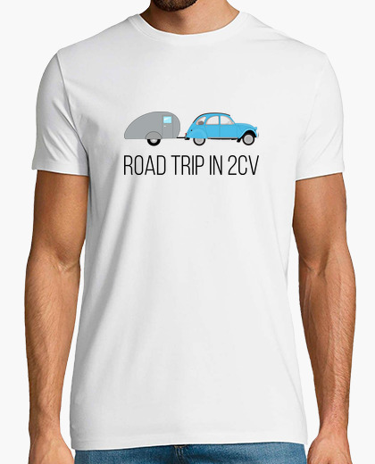 Camiseta Road Trip in 2cv 1