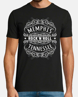 Camiseta Rock Rockabilly Memphis Tennessee USA Retro Rock N Roll 