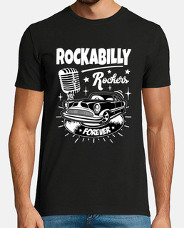 Camiseta Rockabilly Music Rockers Retro USA Rock and Roll