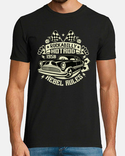 Camiseta Rockabilly Retro Vintage 50s