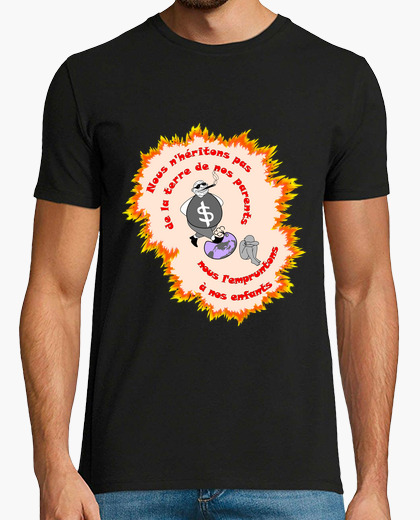 Camiseta salvar el planeta bankster camisa...