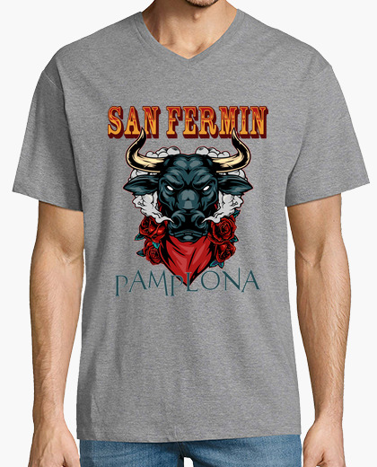Camiseta San Fermín - Hombre, manga corta...