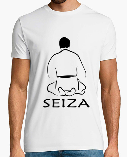 Camiseta Seiza back blanco